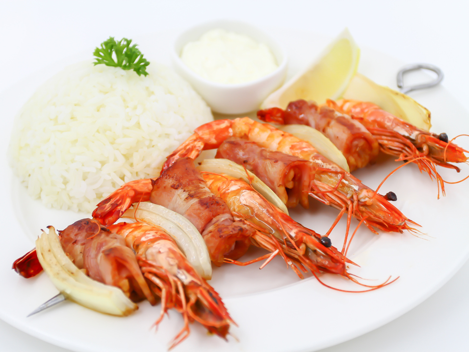 Barbecue-Prawns-on-a-Skewer